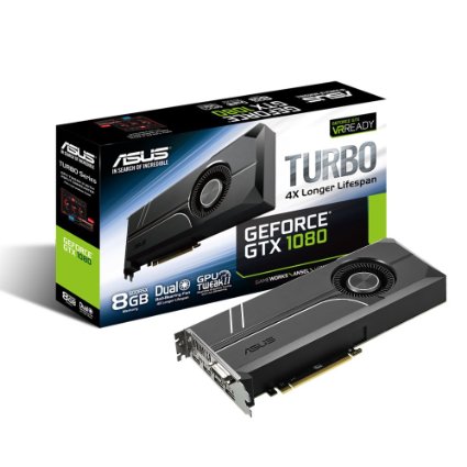 ASUS GeForce GTX 1080 8GB Turbo Graphic Card TURBO-GTX1080-8G