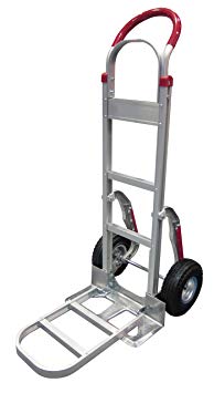 Tyke Supply Aluminum Stair Climber Hand Truck with foldable extension nose
