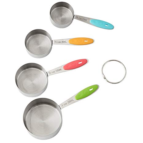 ROSANNA PANSINO by Wilton Measuring Cups, 4-Piece Measuring Cup Set