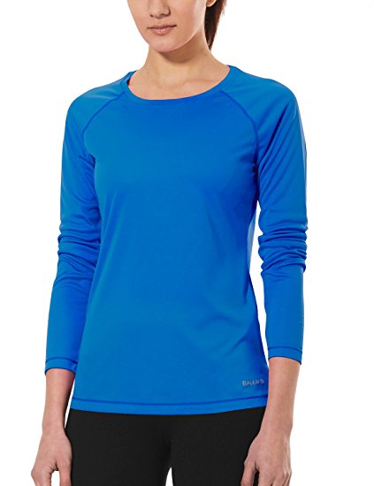 Baleaf Women's Basic Solid Long Sleeve Running Shirts