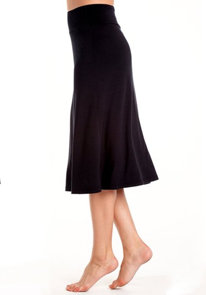 In Touch Bamboo Midi Skirt