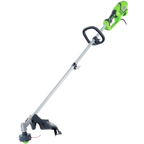 GreenWorks 21142 10Amp 18-Inch Corded String Trimmer, Gas Attachment Capable