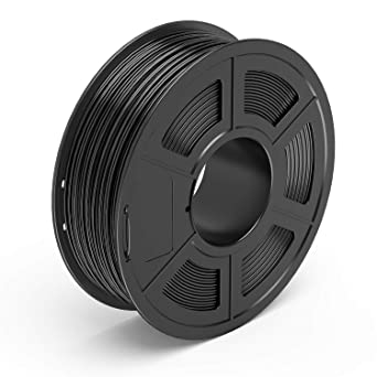TECBEARS PETG 3D Printer Filament 1.75mm Black, Dimensional Accuracy  /- 0.02 mm, 1 Kg Spool, Pack of 1