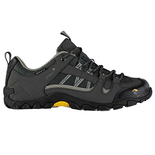 Gelert Mens Rocky Walking Shoes Lace Up Padded Ankle Collar