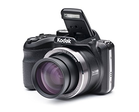 Kodak PIXPRO Astro Zoom AZ361 16 MP Digital Camera with 36X Opitcal Zoom and 3" LCD Screen (Black)