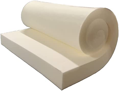 GoTo Foam 4" Height x 24" Width x 120" Length 44ILD (Firm) Upholstery Cushion