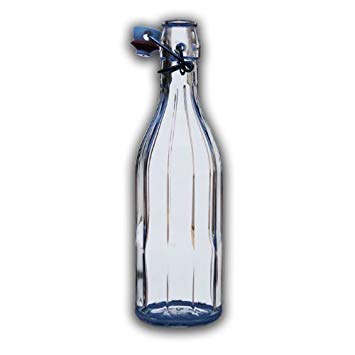Home Brew & Wine Making - 500ml Clear Costalata Swing Top Bottle