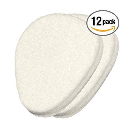 Metatarsal Foot Pads for Pain Relief - 1/4” Thick, 3M Adhesive, Ball of Foot Cushions for Women & Men, Forefoot Support (12 Pack) - by Moon Health