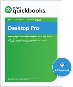 Quick Books Desktop Pro 2021 | 3 User's | LIFETIME Version | NO DVD | Amazon Message Delivery Within 24Hrs