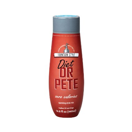 SodaStream Diet Dr Pete Syrup 149 Fluid Ounce