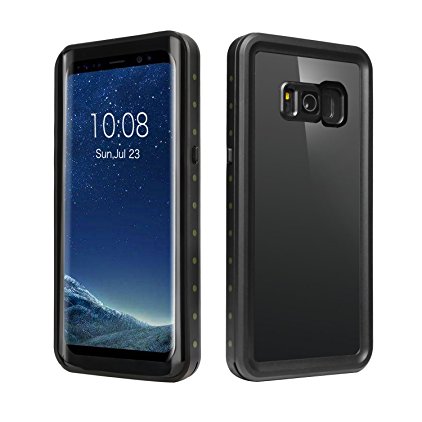 Samsung Galaxy S8 Waterproof Case，Thmeth Underwater Protective /Shockproof/ Snowproof/ Dirtproof With Sensitive Touch Screen IP68 Certified Full Sealed Case Cover for Samsung Galaxy S8