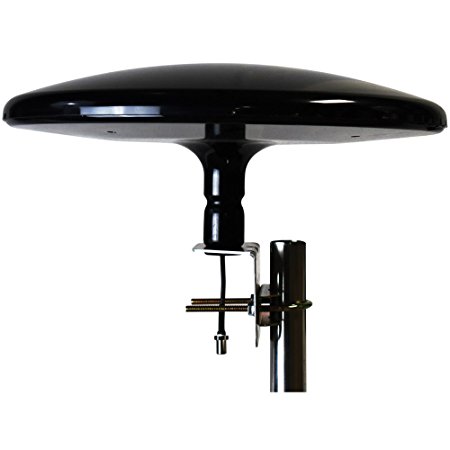 Winegard MS-3005 MetroStar Digital 360 VHF/UHF Amplified Omnidirectional Outdoor HDTV Antenna Black