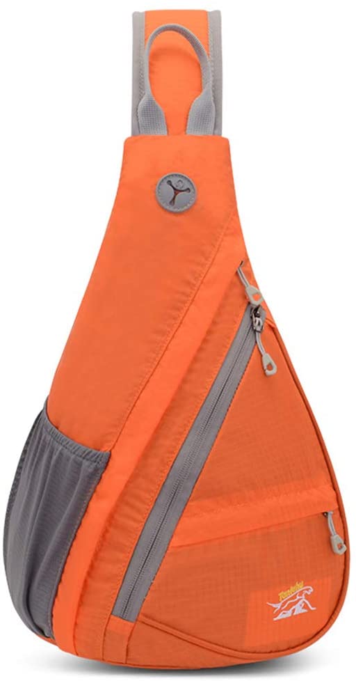 RedsGirl Outdoor Lightweight Waterproof Sling Backpack - Crossbody Shoulder Chest Bag Hiking Daypacks for Men Women