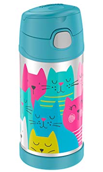 Thermos Funtainer 12 Ounce Bottle, Cats