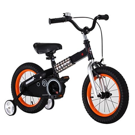 RoyalBaby Button Kids bicycle with Training Wheels Perfect Gift for Kids 12 Inch 14 Inch 16 Inch boys bike girls bike