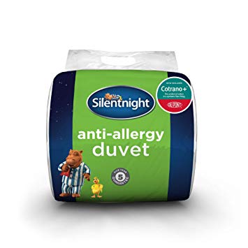 Silentnight Anti-Allergy with Dupont 4.5 tog Duvet, Super-King, White