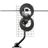 Antennas Direct C2-V-CJM ClearStream 2-V Long Range UHFVHF IndoorOutdoor DTV Antenna with 20-Inch Mount