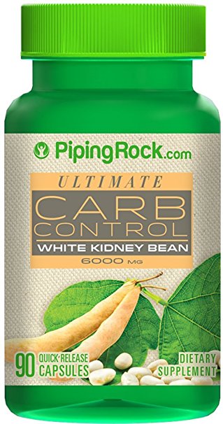 Ultimate Carb Control 6000 mg White Kidney Bean 90 Capsules