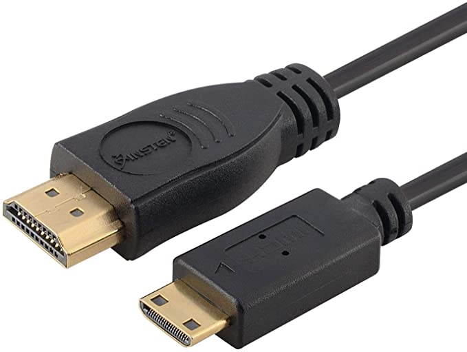 INSTEN 10 FT HDMI to Mini HDMI Cable Type A to Type C, M/M for HDTV DV 1080p