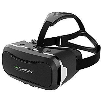 VersionTech 2nd 360° Viewing Immersive Virtual Reality Headset VR Goggle Box 3D Glasses for 3D Movies Video Games, Compatible with iPhone 7 Plus/ 6s Plus Samsung Galaxy Series and Other Smartphone