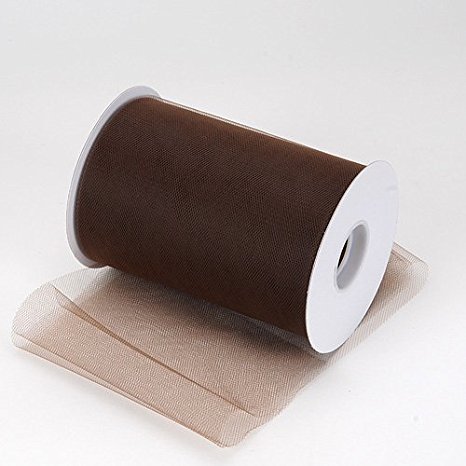 Kate's Craft Store. BROWN Tulle 6in x 300ft (100 yards) roll.