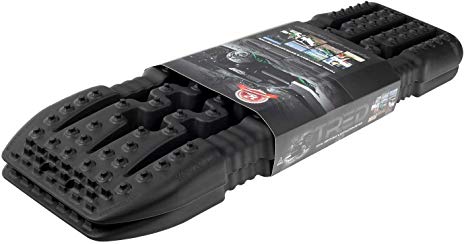 ARB TREDPROBB Vehicle Recovery Boards Traction Tracks and Extraction Device for Off-Road Mud, Sand, Snow, Black with Black Teeth (Black/Black)