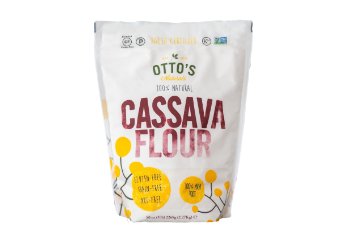 Otto's Naturals - 100% Natural Cassava Flour - 5 lb Bag (2 Pack)
