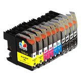 TS 10PK Compatible Ink Cartridges for B - LC103 XL 4 Black 2 Yellow 2 Magenta 2 Cyan for Multifunction Printers MFC-J4310DW MFC-J4410DW MFC-J4510DW MFC-J4610DW MFC-J4710 MFC-J470DW MFC-J475DW MFC-J870DW MFC-J875DW