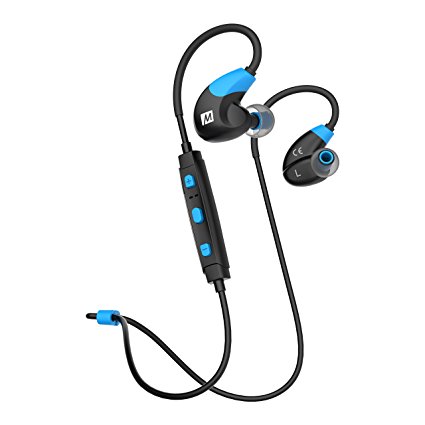 MEE audio X7 Stereo Bluetooth Wireless Sports In-Ear Headphones (Blue/Black)
