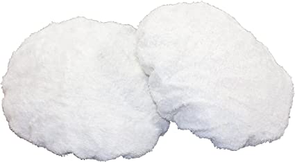 WEN 10A323 Cotton Polishing Bonnets, 9-Inch to 10-Inch, 2-Pack