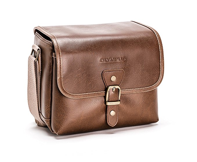 Olympus Tracker Classic Design Vintage Camera Bag (Brown)