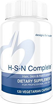 Designs for Health - H-S-N Complete - 1000mcg Biotin   250mg MSM   500mg NAC for Hair, Skin & Nails, 120 Capsules