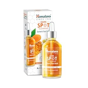 Himalaya Dark Spot Clearing Turmeric Face Serum | 10% Glycolic Acid & 2% Niacinamide | Organically sourced Turmeric | Reduce dark spots in 7 days | 15ml