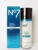 Boots No7 Protect and Perfect Intense Advanced Anti Aging Serum Bottle - 1 oz