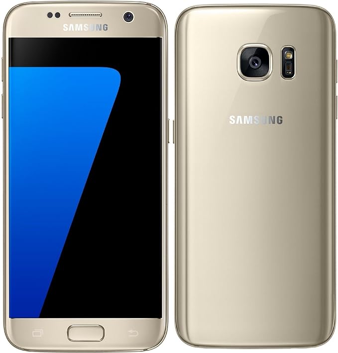 Samsung Galaxy S7 SM-G930F 32GB 5.1'' 12MP Gold (FACTORY UNLOCKED) Phone International Version NO Warranty