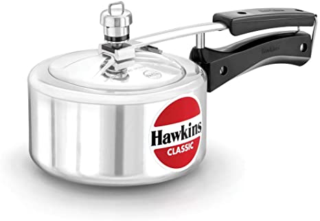 Hawkins HA15L Classic Aluminum Pressure Cooker, 1.5-Liter