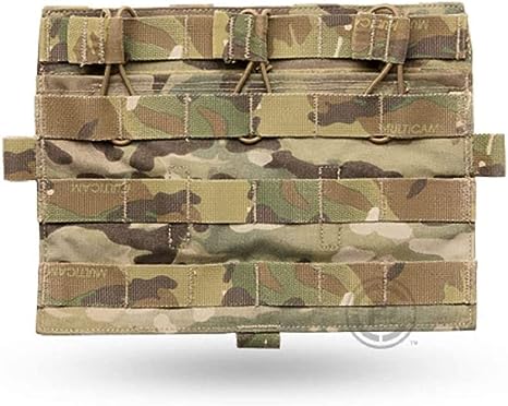 CRYE PRECISION - AVS Detachable Flap Flat Mag Pouch - Multicam - Holds 3 Mags