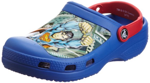 crocs Boys' CC Superman Clog