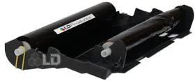 LD Compatible Fax Cartridge & Roll Replacement for Brother PC401 & PC402RF (Black)