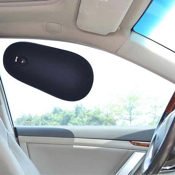 TFY Car Window Swivel Sun Shade Protector Sunshine Blocker - Prevent from Glare and Sunlight