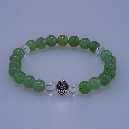 Green Aventurine Heart Chakra Reiki Energy Natural Gemstone Balancing Bracelet
