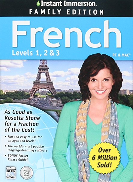 2014 Edition - Instant Immersion French Levels 1,2,3