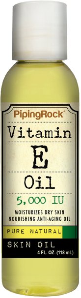 Vitamin E Pure Natural Skin Oil 5000 IU - 4 fl oz 4 fl oz Liquid