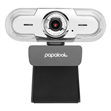 PAPALOOK PA452 HD Pro USB 1080p Webcam with Microphone - Sliver