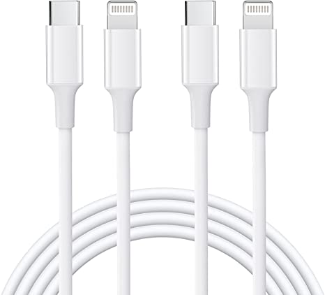 USB C to Lightning Cable 2Pack 3FT -MFi Certified- for iPhone 12/12 Mini/12 Pro Max, Lightning to USB-C Fast Charging Cable Cord Compatible with iPhone11/11Pro/11Pro MAX/XS/XS MAX/XR/X/8/8Plus