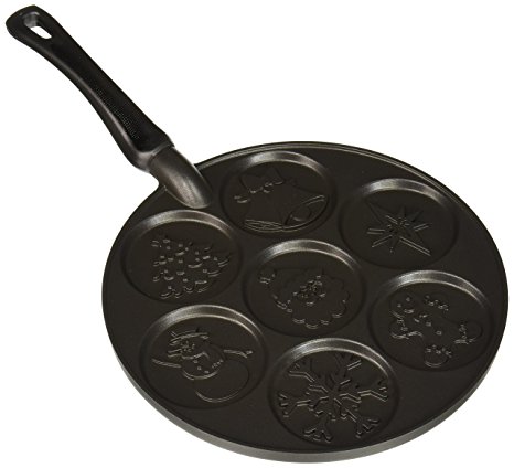 Nordic Ware Holiday Pancake Pan, Black