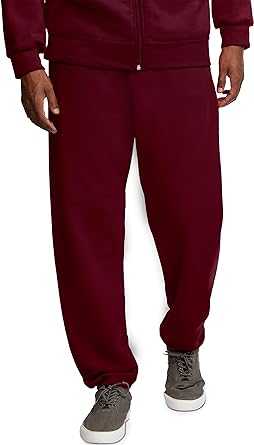 Fruit of the Loom Mens Eversoft Fleece Sweatpants & Joggers with Pockets, Moisture Wicking & Breathable, Sizes S-4x