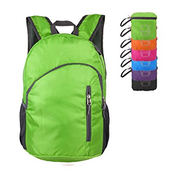 Tourdarson 20L Ultralight Foldable Small Backpack Packable Lightweight Daypack for Hiking Camping Outdoor Travel School Cycling