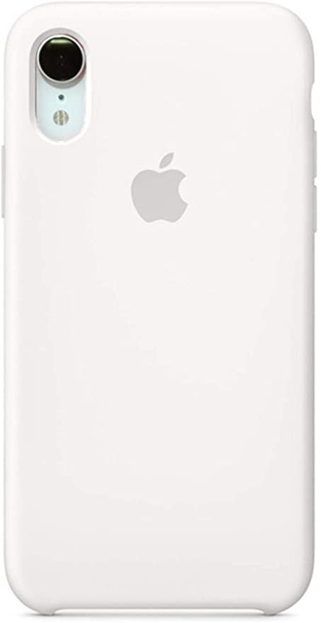 Maycase Compatible for iPhone XR Case, Liquid Silicone Case Compatible with iPhone XR 6.1 inch (White)