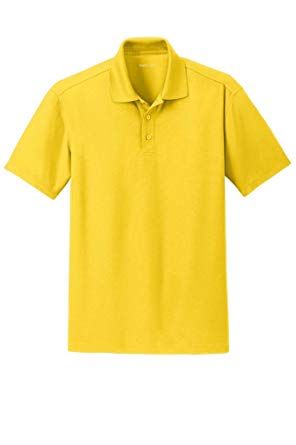 Joe's USA Mens Moisture Wicking Textured Golf Polos in 12 Colors - Sizes XS-4XL